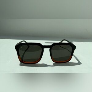 RAEN Burel Sunglasses Black Brown Frame Non-Polarized Unisex Classic Square